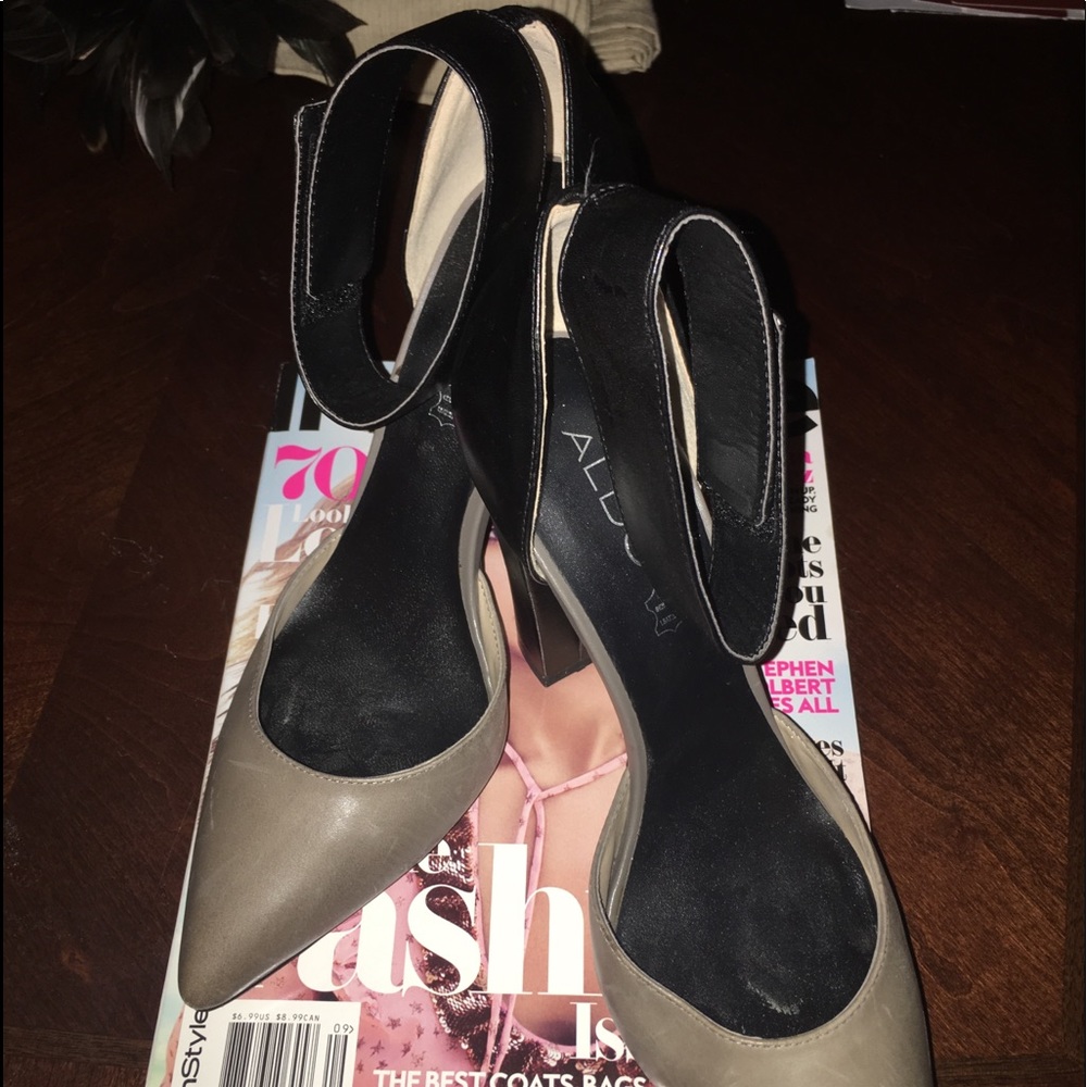 Aldo’s ankle strap pumps